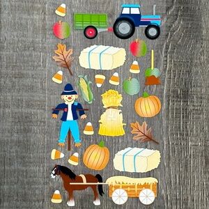 💞 New Autumn Harvest Scrapbook Craft Stickers